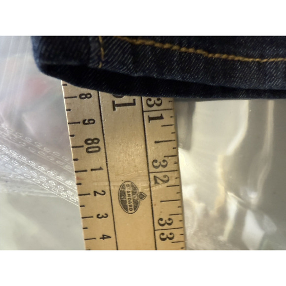 Levi's Denizen Jeans Women’s 12 Blue Modern Skinny Dark Wash Mid Rise - Picture 11 of 11